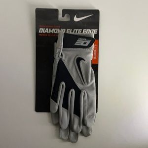 Nike Diamond Elite Edge Baseball Batting Gloves.Youth Large.